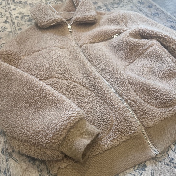 Wilfred teddy bomber jacket - like new. - Picture 3 of 6